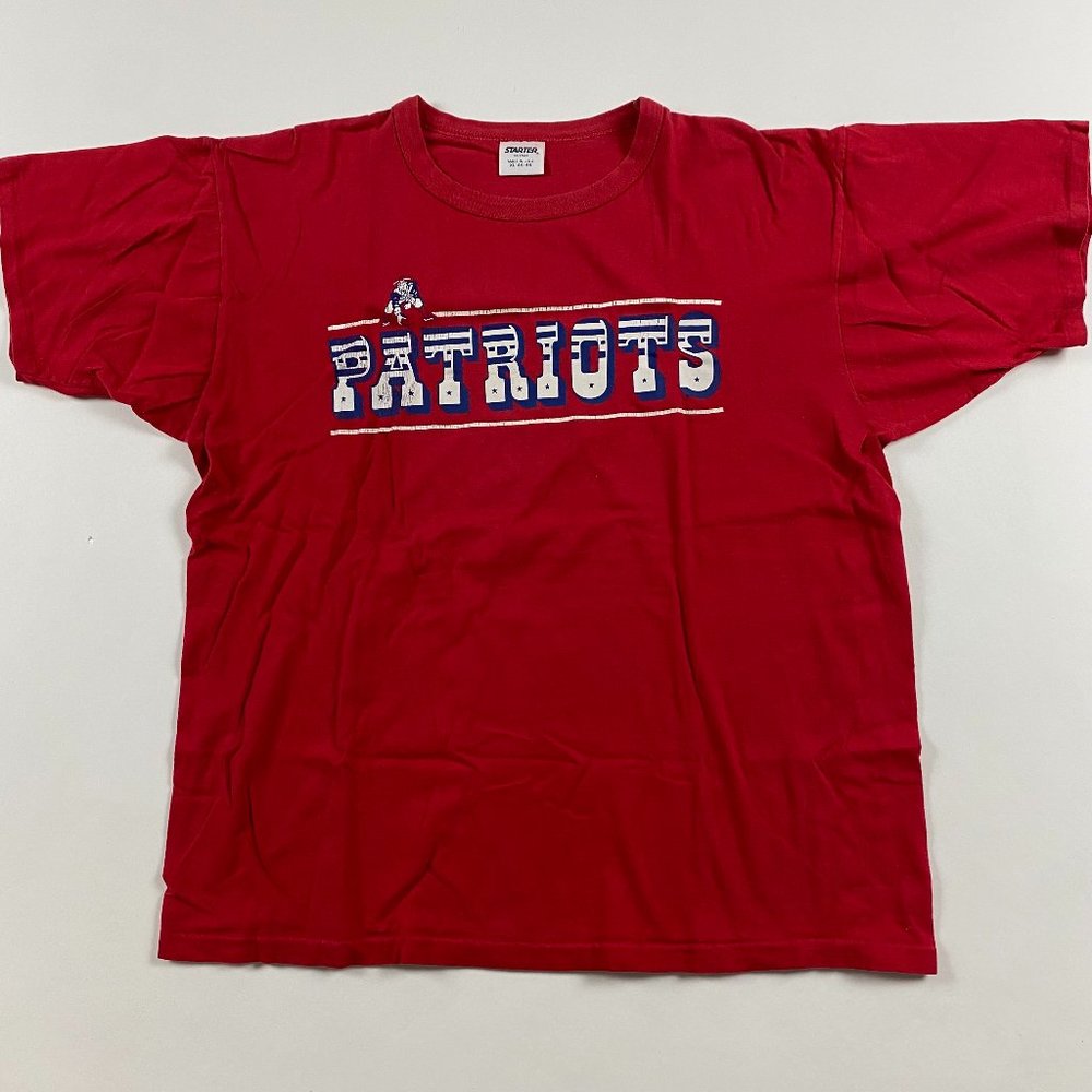 Vintage 80s 90s New England Patriots Starter Single Stitch T Shirt Mens Large XL